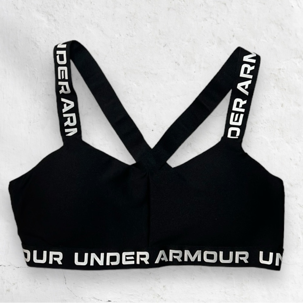 under armour crossback strappy low sports bra